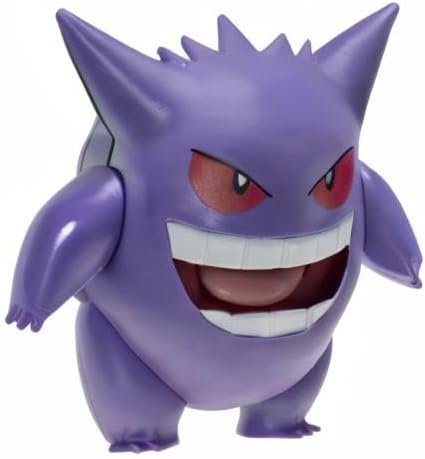 Figura de acción Deluxe Gengar de Pokémon con batalla incluida