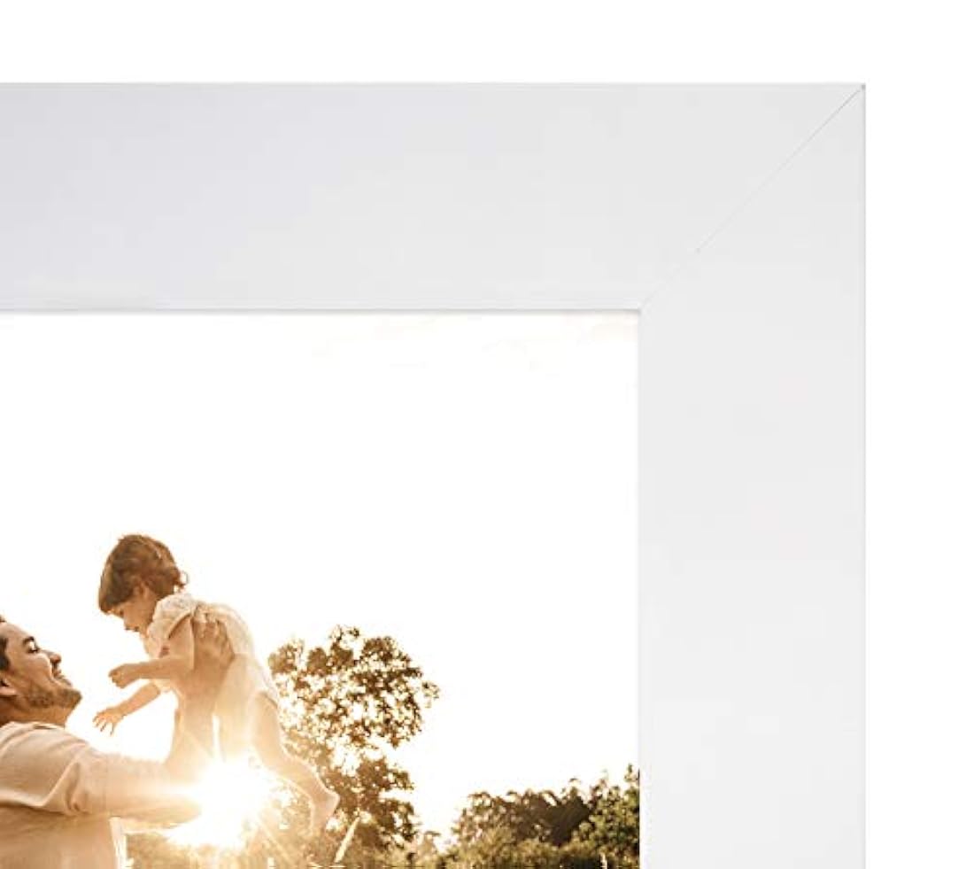 Golden State Art - Marco de fotos con bisagras decorativas