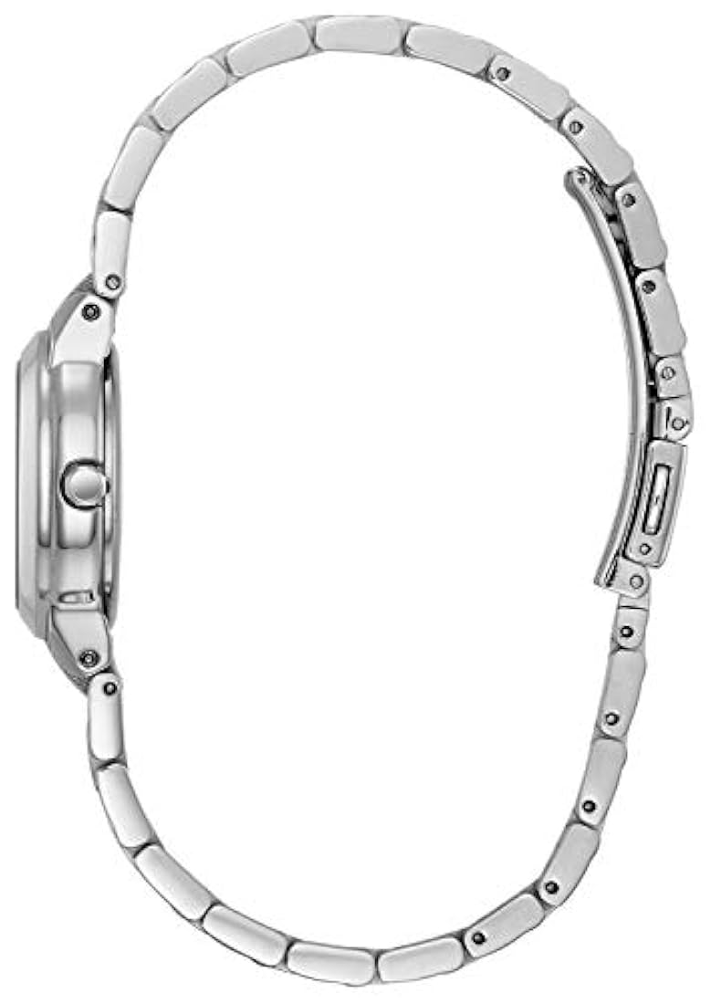 Reloj con manecillas y fecha ventana 3 en punto para mujer