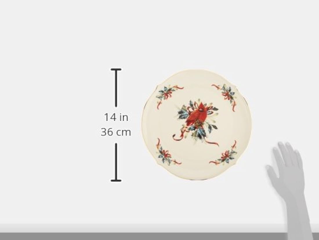 Lenox - Bandeja para pan de invierno multicolor Bandeja