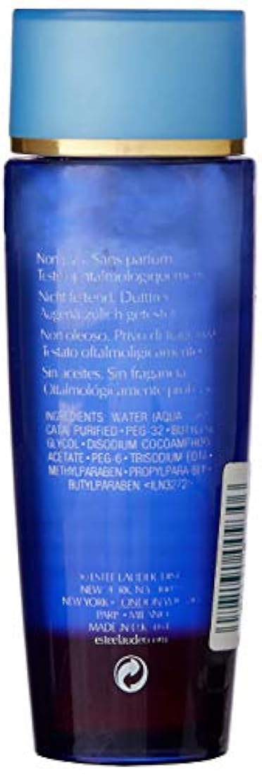 Estee Lauder removedor de maquillaje de ojos suave para unisex, 3.4 onzas