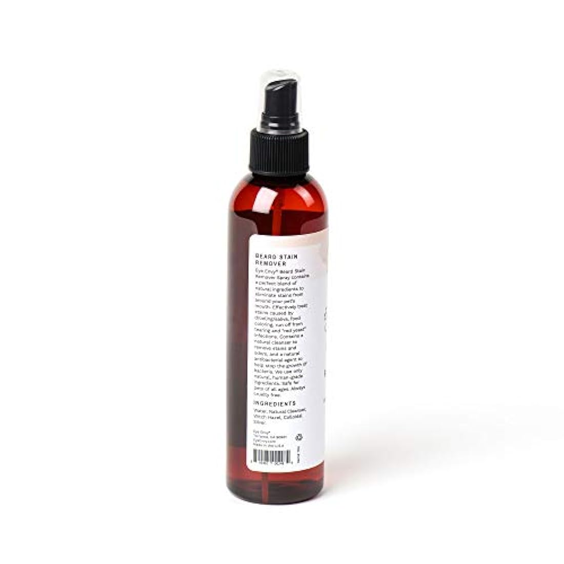 Spray para eliminar manchas de barba para perros y gatos