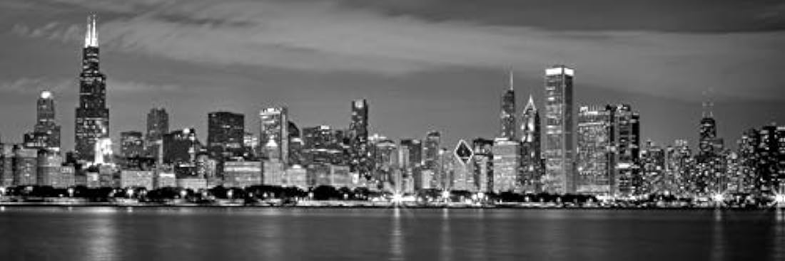 Lienzo impresión giclée en blanco y negro para decoración