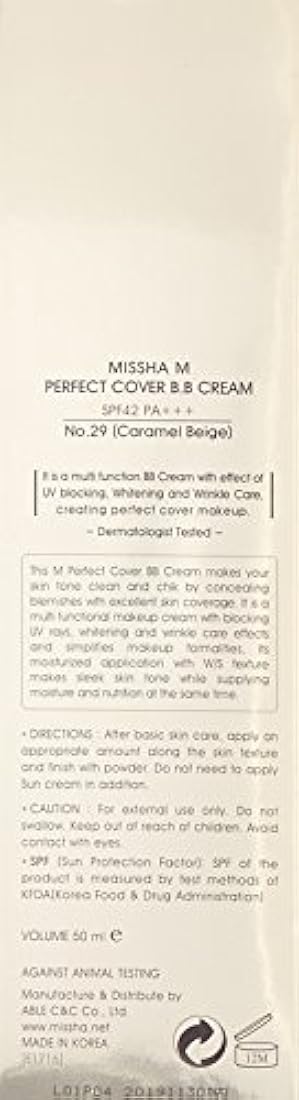 Perfect Cover BB CREMA