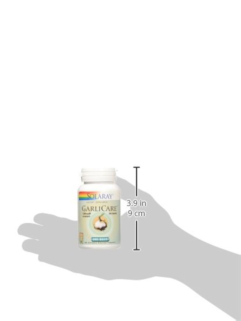 Solaray Garlicare tabletas, 12000 mcg, 60 unidades