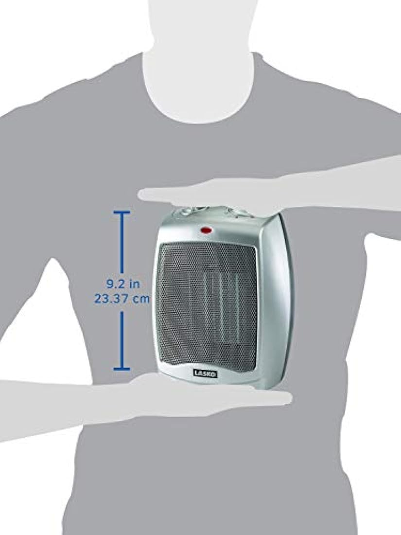 Calefactor de cerámica con termostato regulable Lasko 754200