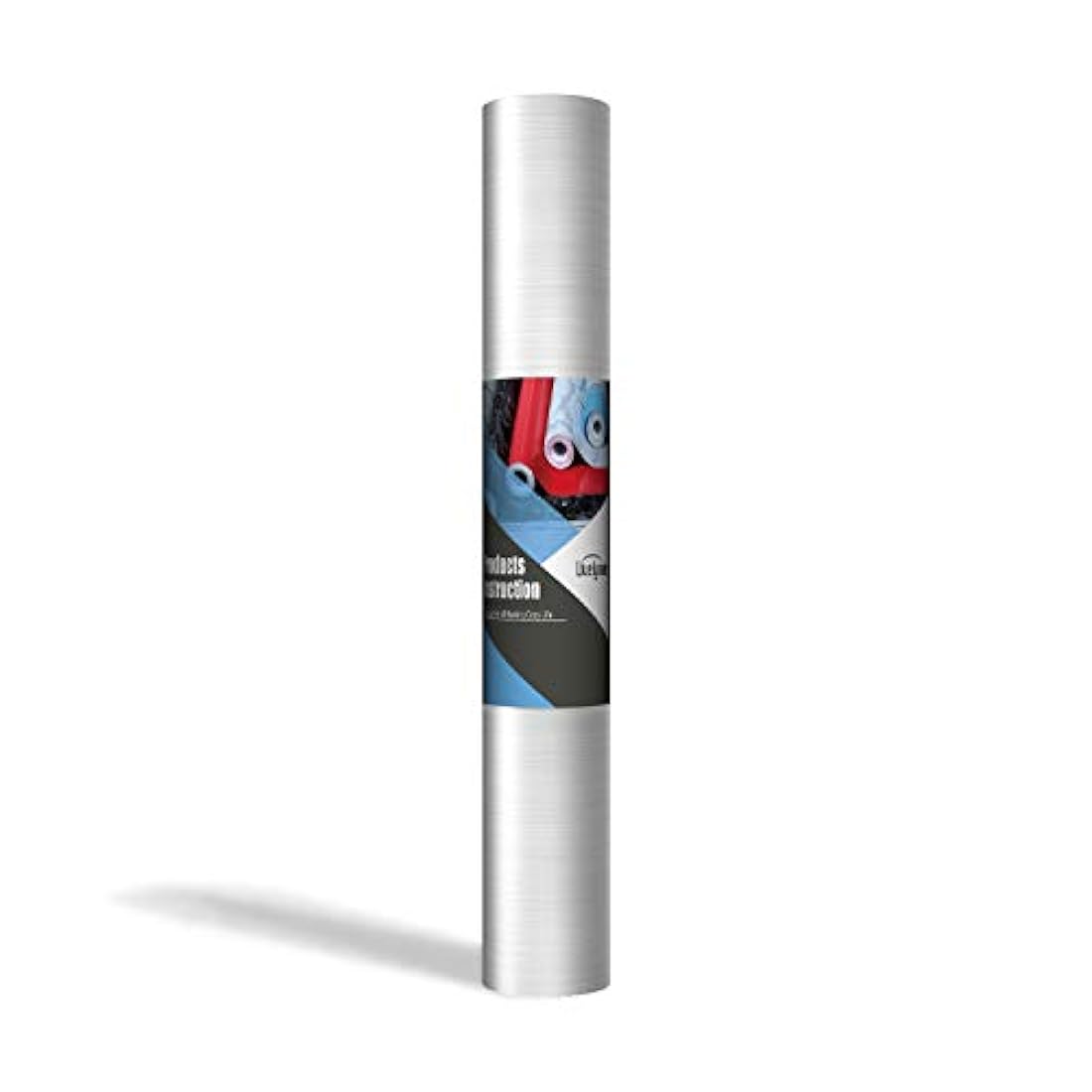 Livelynine Papel pintado decorativo de níquel cepillado