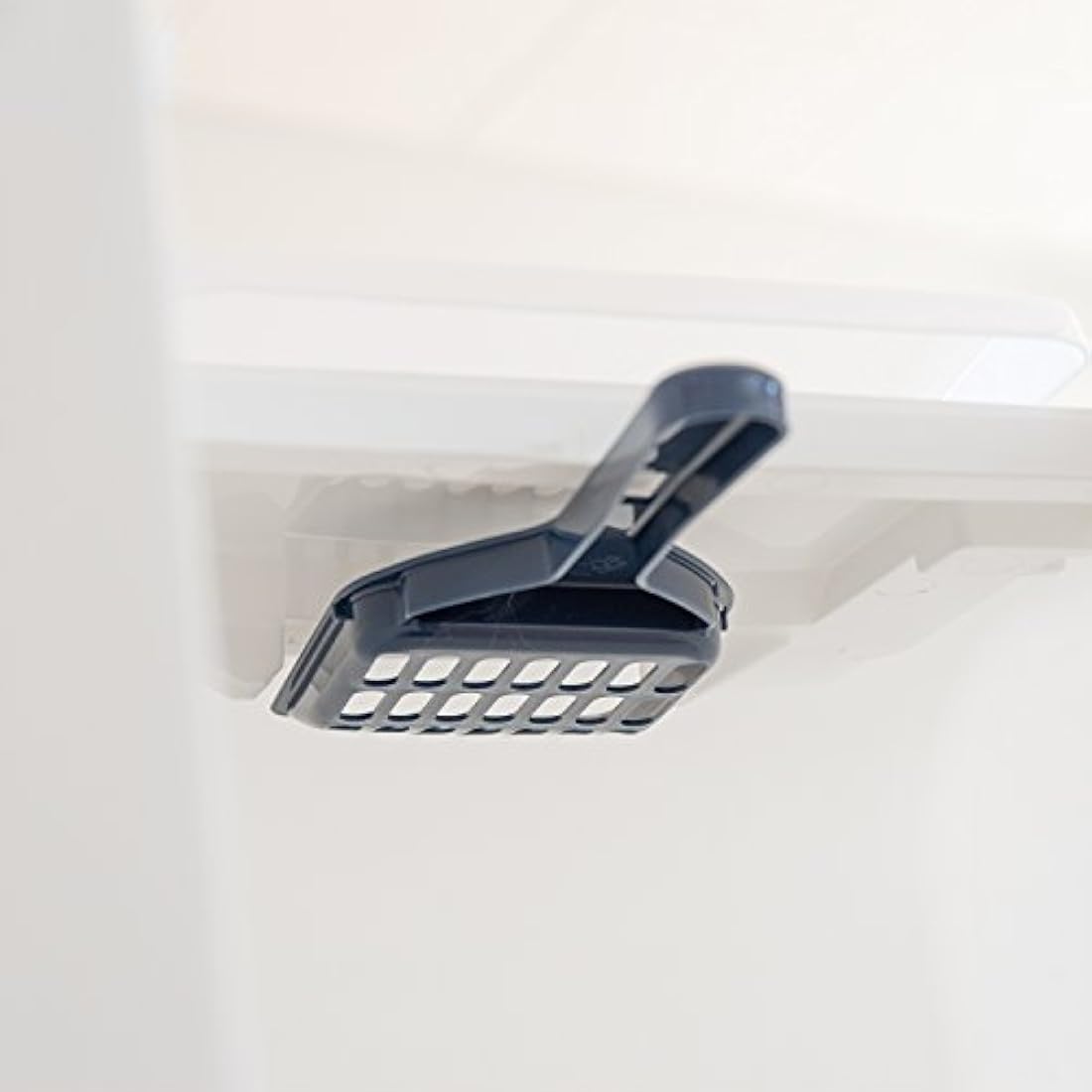 Caja de arena con capucha Jumbo IRIS con cuchara, azul marino