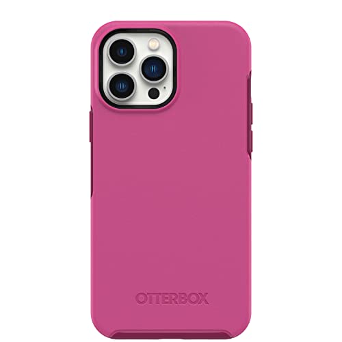 OtterBox Symmetry Series - Funda para iPhone 13 Pro Max y iPhone 12 Pro Max, color rosa renacentista