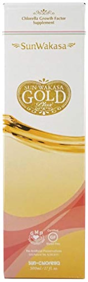 Sun Chlorella Sun Wakasa Gold Plus 500 ml,SWGP,paquete de 1