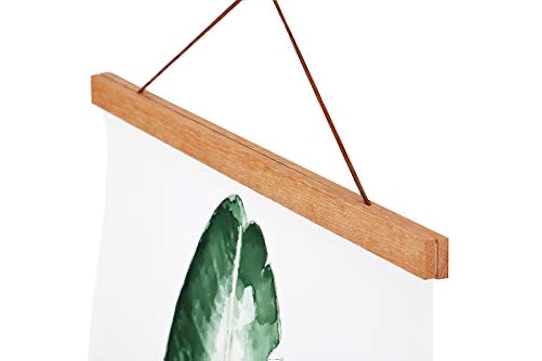 Ywlake Colgador magnético para póster de madera diseño