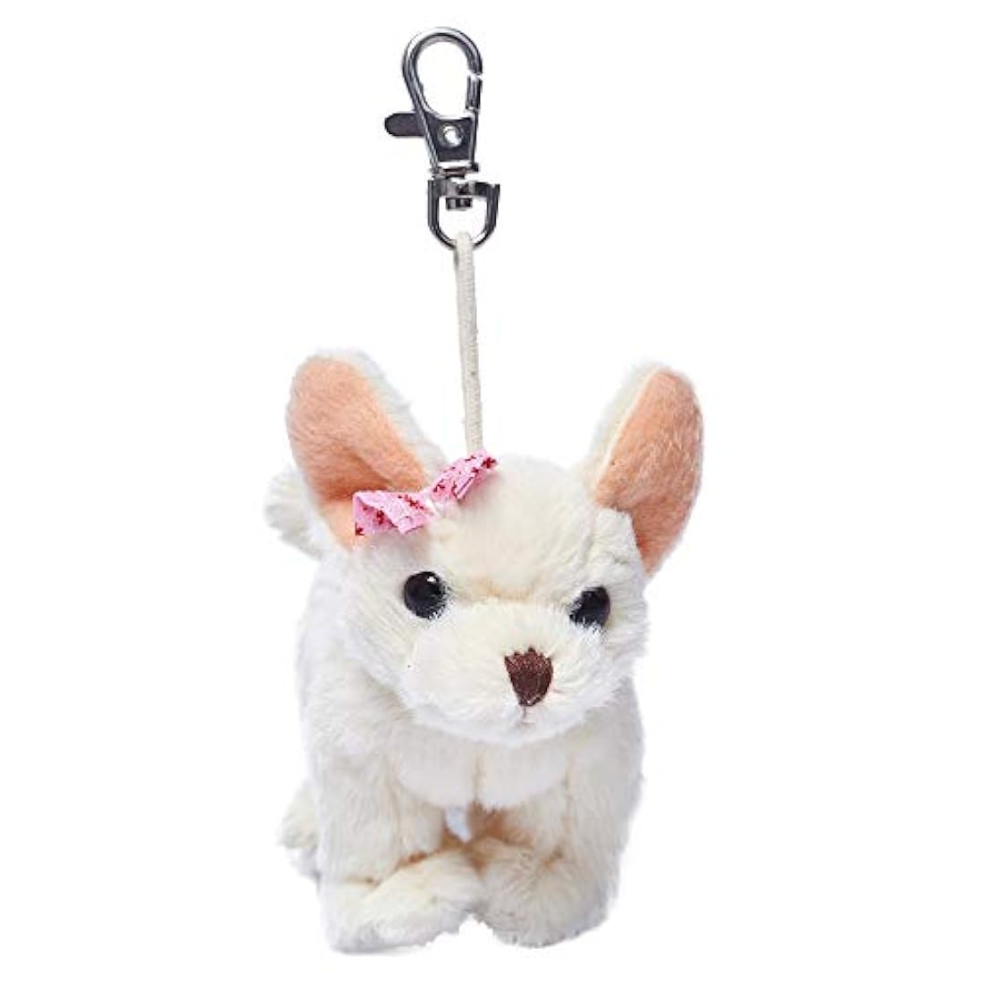 Dilly Dudu - Llavero de peluche con diseño Perro, 4 pulgadas