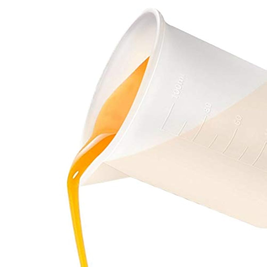 Juego de 3 tazas de resina antiadherentes de silicona