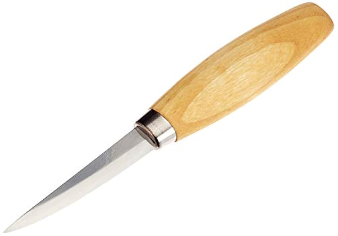 Morakniv, cuchillo con hoja de acero laminado para tallar