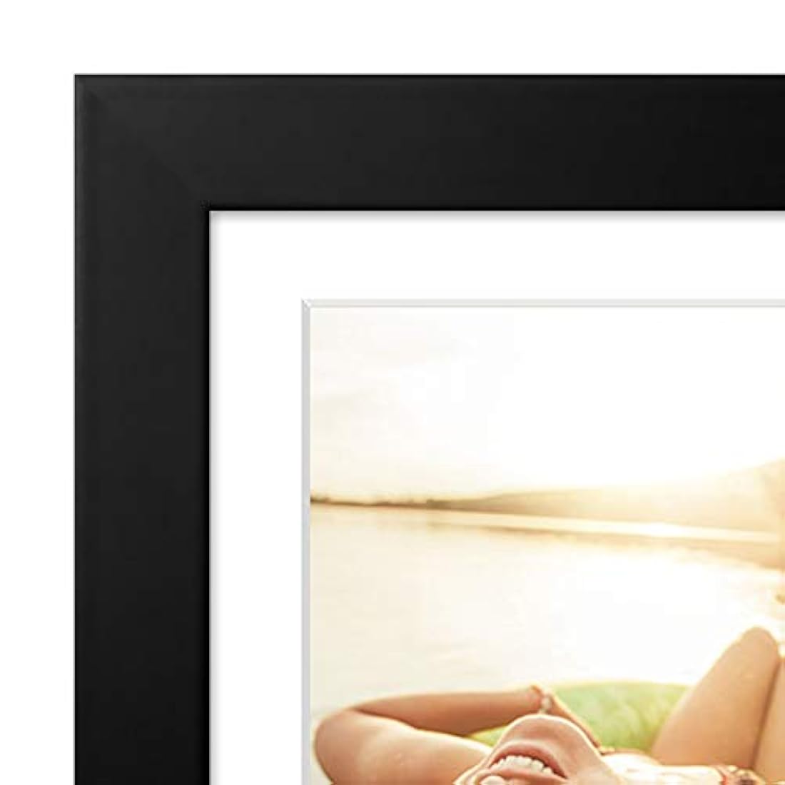 Americanflat - Marco de fotos para collage (8.0 x 16.0 in, 3 fotos de 5 x 7 en tu pared)