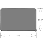 Alfombrilla de silicona antiadherente para cuenco de perro