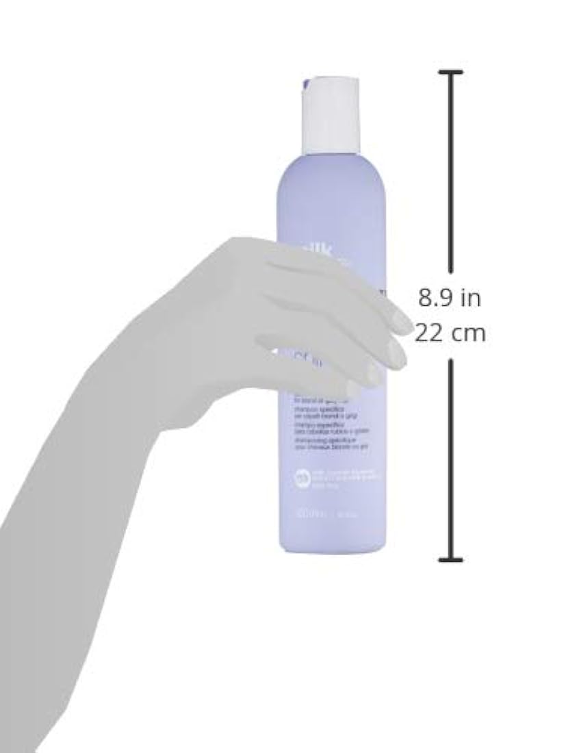 Champú de luz brillante plateada