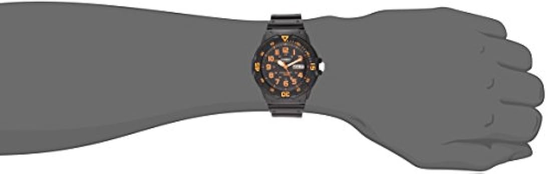 Casio reloj de natación para hombre, Negro