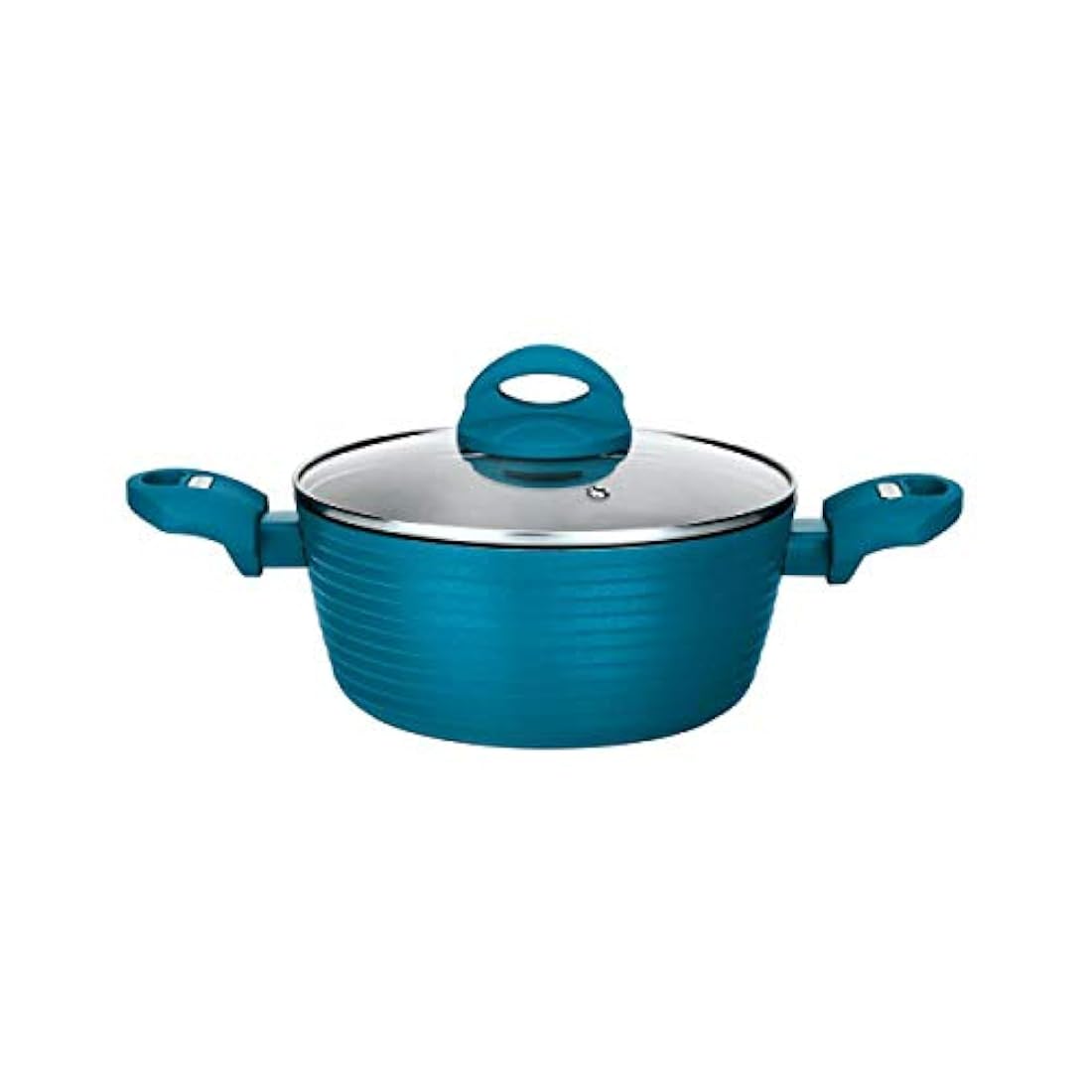 Olla Antiadherente con tapa NUTRICHEF PRTNCCW12GRDOP