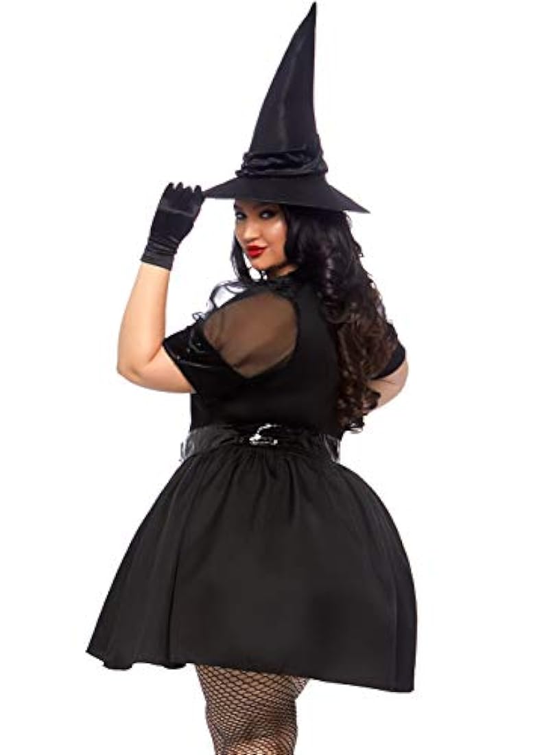 Disfraz de Halloween de bruja hechicera clásica Leg Avenue