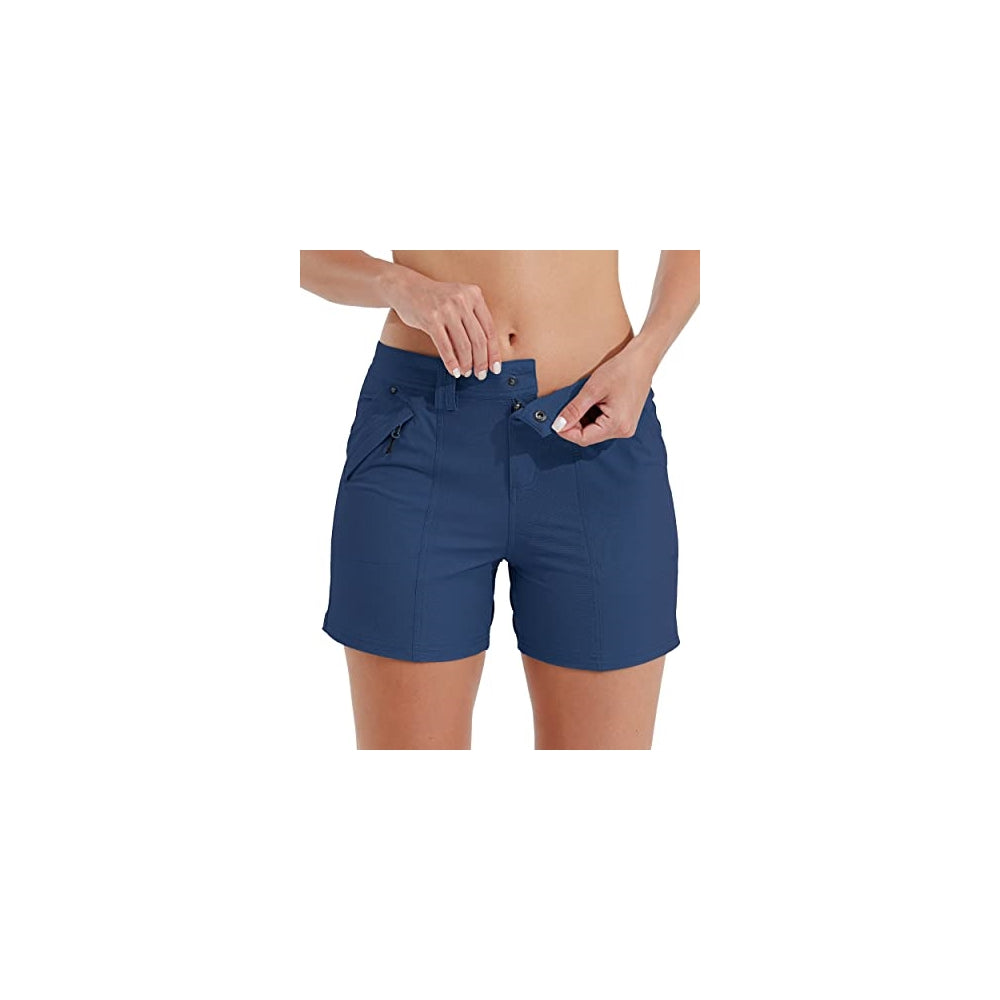 Shorts cortos de senderismo para mujer talla 16