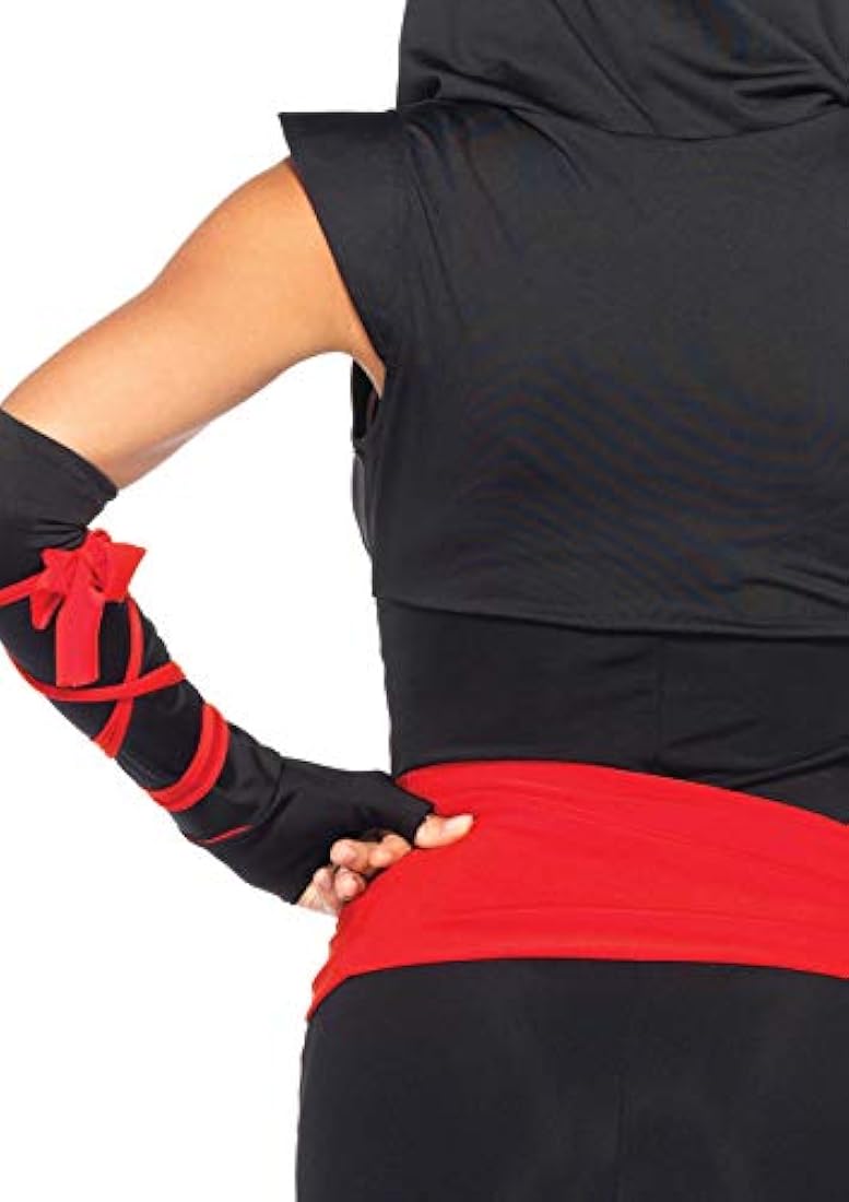 Disfraz de ninja mortal de 5 piezas para mujer
