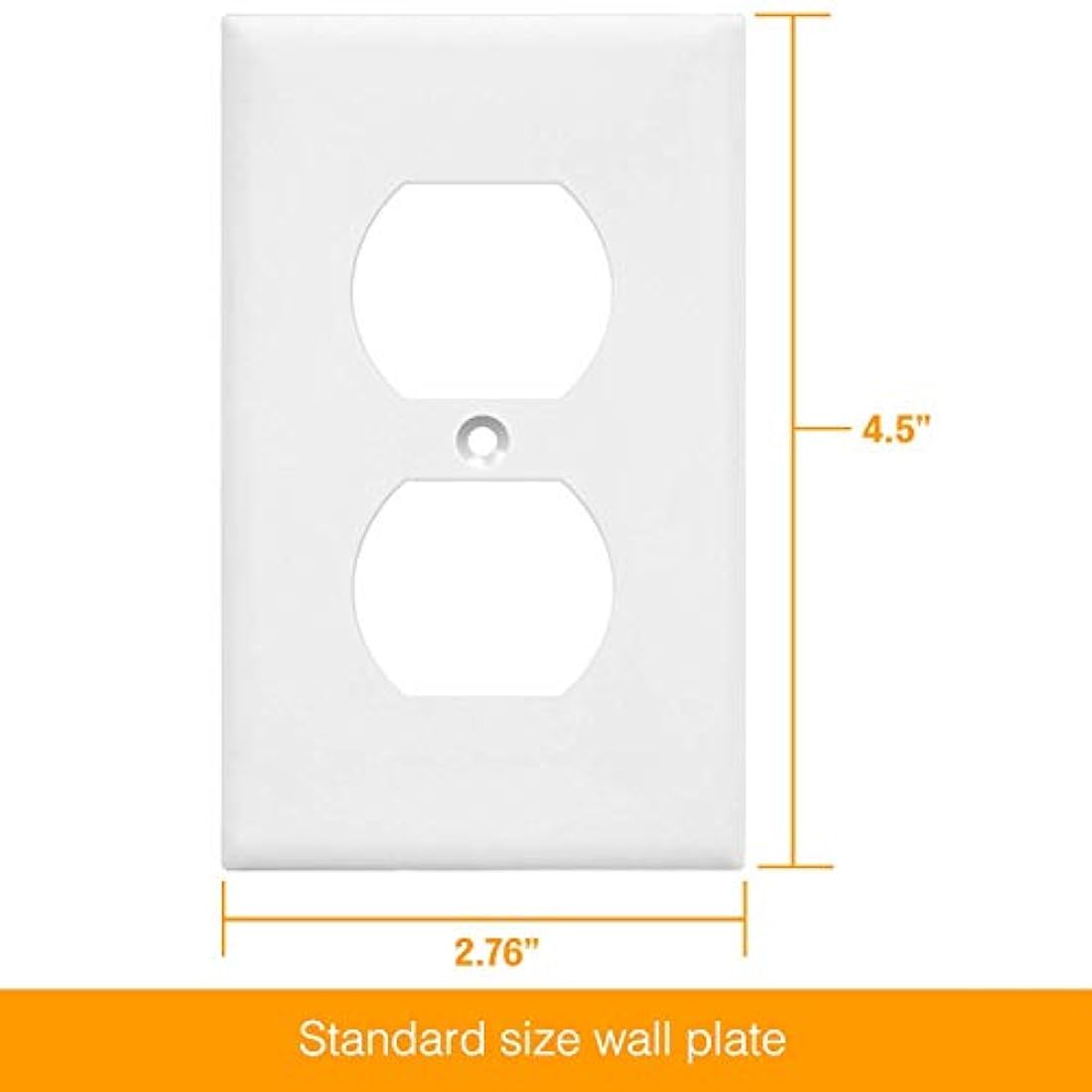 enerlites Duplex placa de pared de salida, 1 - 4