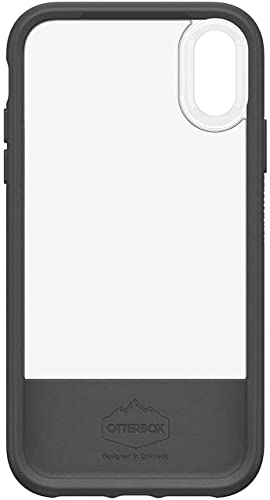 OtterBox Statement Series - Funda para iPhone XR con protector de pantalla ZAGG, protección extrema contra roturas, paquete (tormenta sólida)
