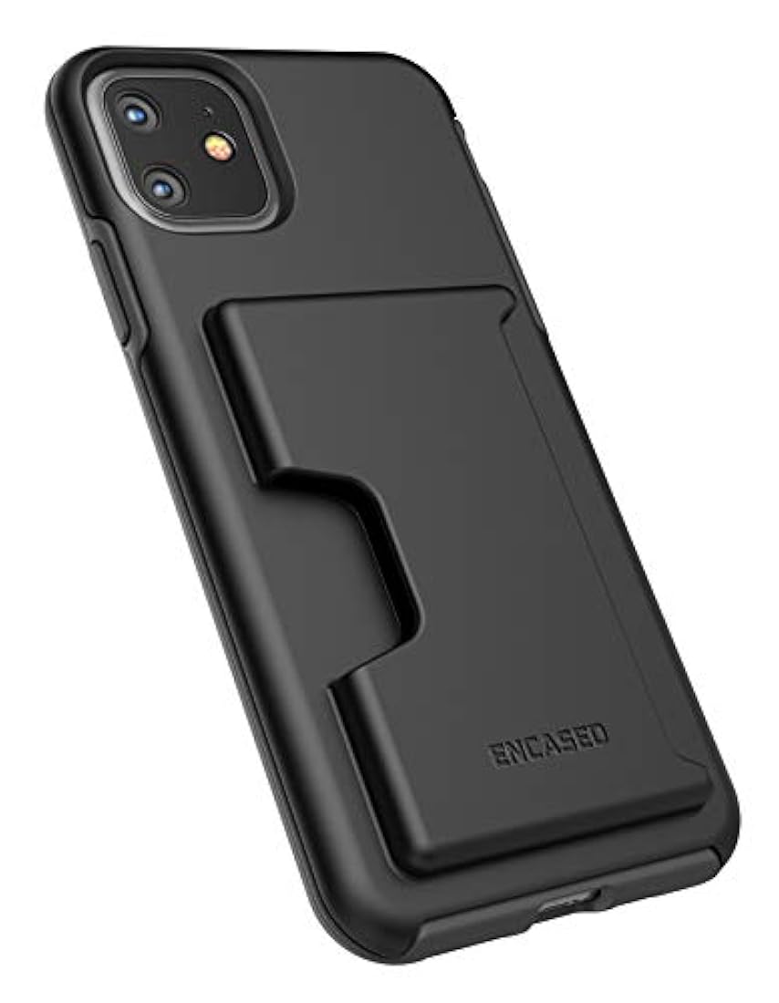 Funda tipo cartera para iPhone 11 (2019), negro.