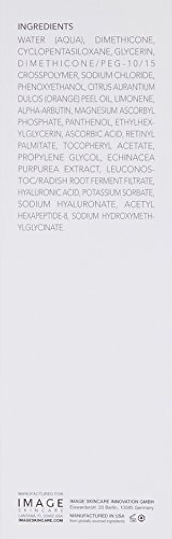 IMAGE Skin care Vital C Hidratante de agua, 2 onzas