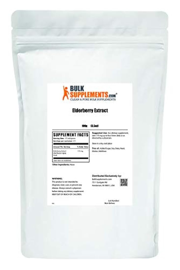 Extracto de bayas de saúco en polvo (3.53 oz)