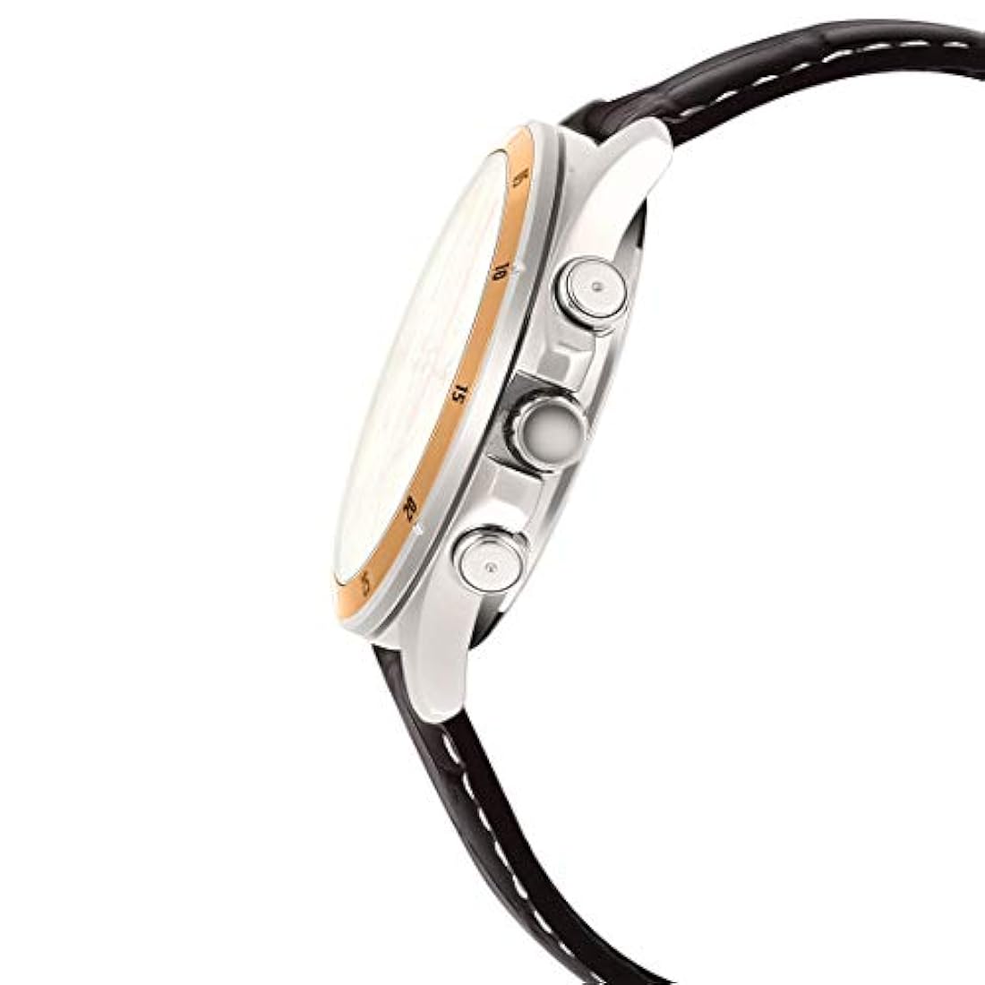 Casio Enticer Cronógrafo Blanco Dial de los hombres reloj - mtp-1374l-7avdf (A835)