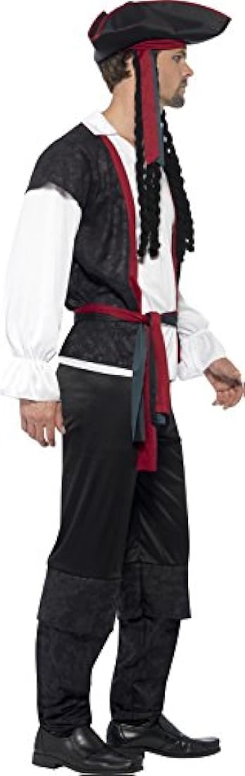 Disfraz de capitán pirata Smiffy's para hombres