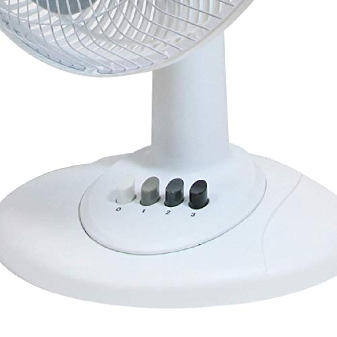 Comfort Zone CZ161WT - Ventilador de mesa oscilante