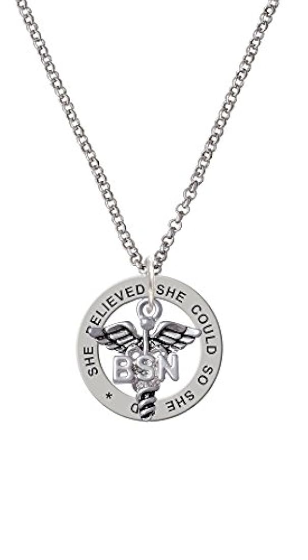 Collar anillo afirmación Caduceus