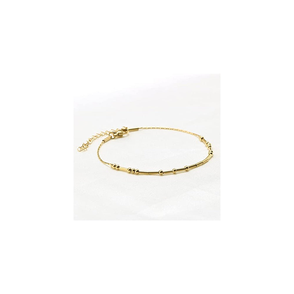 Pulseras y tobilleras inspiradoras de código morse