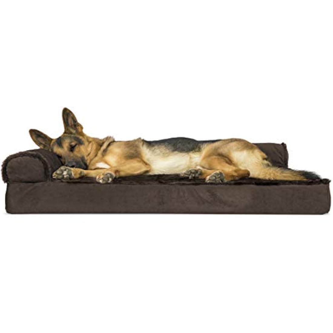 Cama para perro Furhaven - Tumbona ergonómica terapéutico