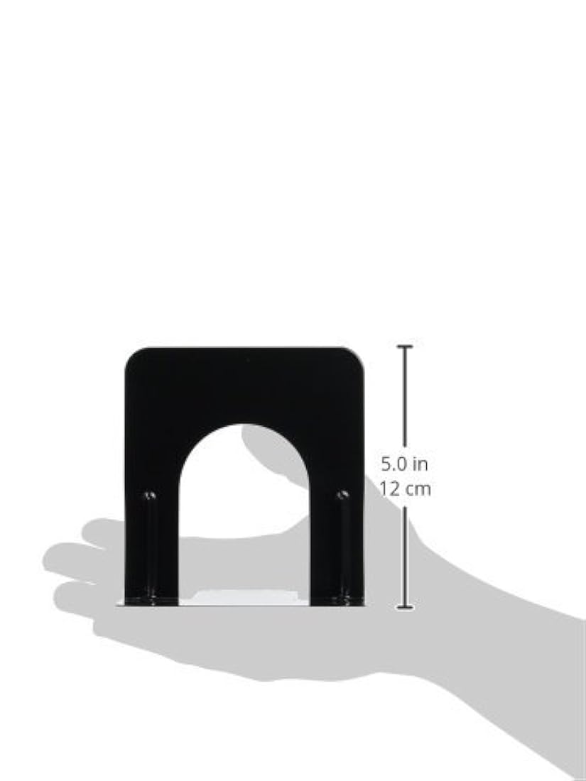 Universal UNV54051 apoyalibros estándar, acero pesado