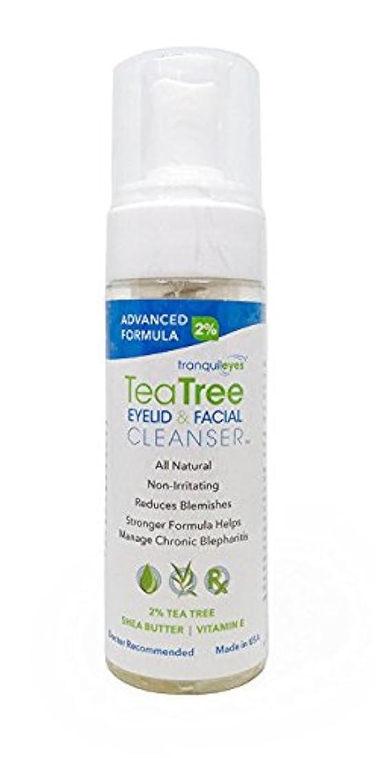Advanced Formula Tea Tree Eyelid y limpiador facial
