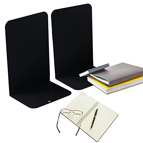 Sujetalibros para estantes, hogar, oficina, tapón de metal