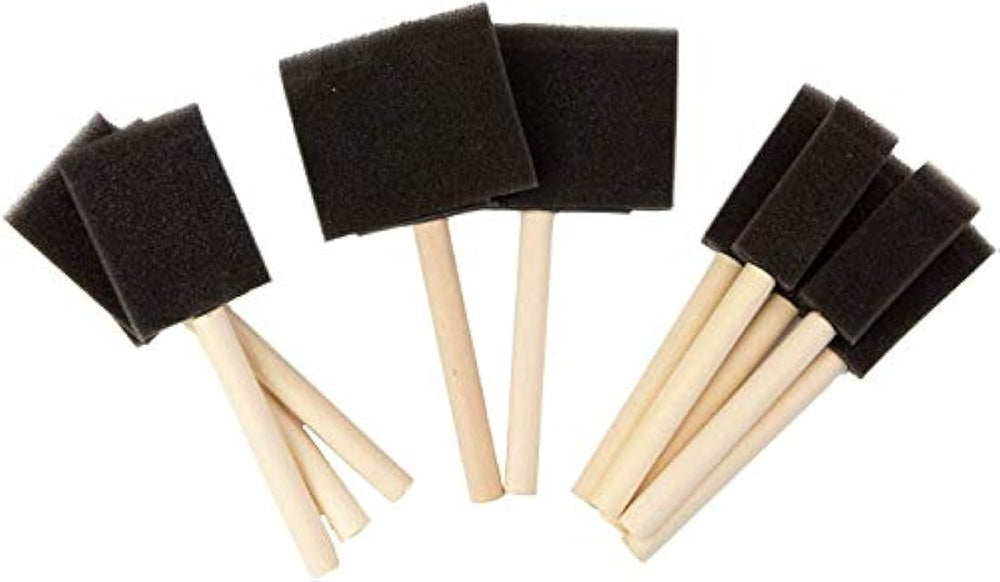 Pinceles de espuma para pintura ligera, ideal para acrílico