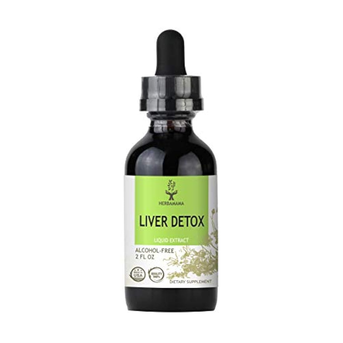 Liver Detox Liquid Extract 2 fl oz Suplemento de soporte