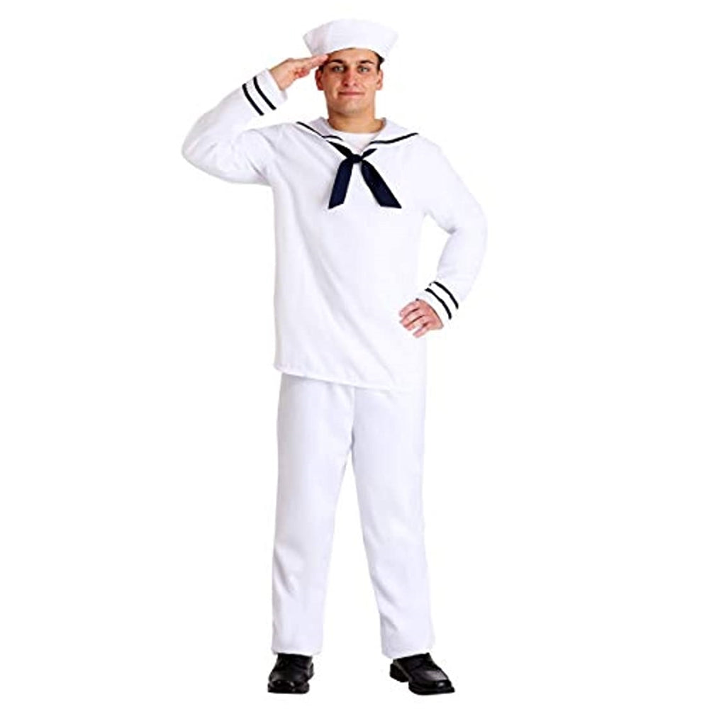 Disfraces Traje de marinero blanco para hombre