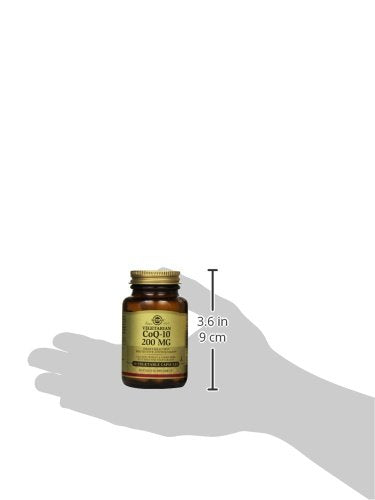 Cápsulas vegetales Vegetarian CoQ-10, 200 mg
