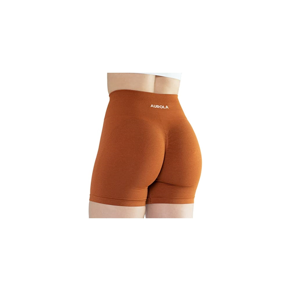 Shorts de entrenamiento color naranja talla XS
