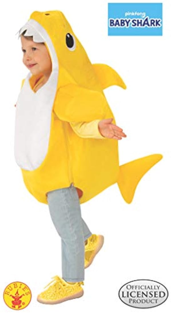 Disfraz de tiburón infantil con chip de sonido