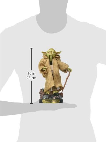 Nutcracker Yoda de Star Wars de Kurt Adler, 12 pulgadas, Hollywood