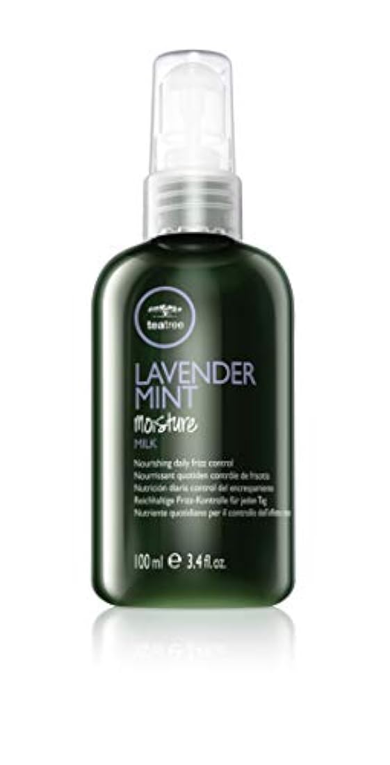 Leche de lavanda con menta y humedad para el cabello