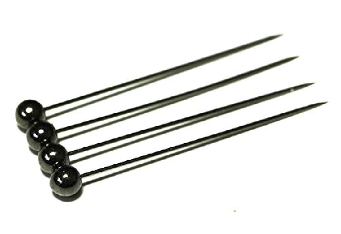 Alfileres de costura de perlas metálicas para cabeza