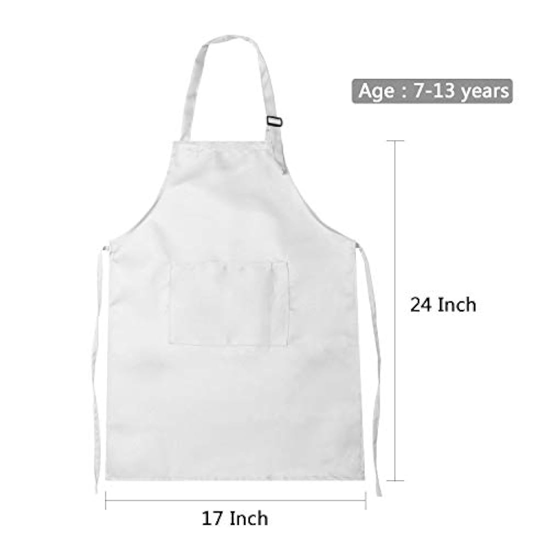 Delantales de Cocina 8 piezas delantal infantil ajustable